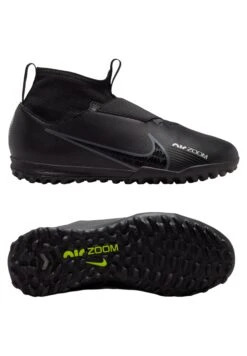 Nike Performance Jr. Zoom Mercurial 9 Academy Tf Unisex - Botas De Fútbol Multitacos - Black/Dk Smoke Grey Summit White Volt -Tienda De Moda Juvenil e60f6a9a98064a64a81d98a5125beaba