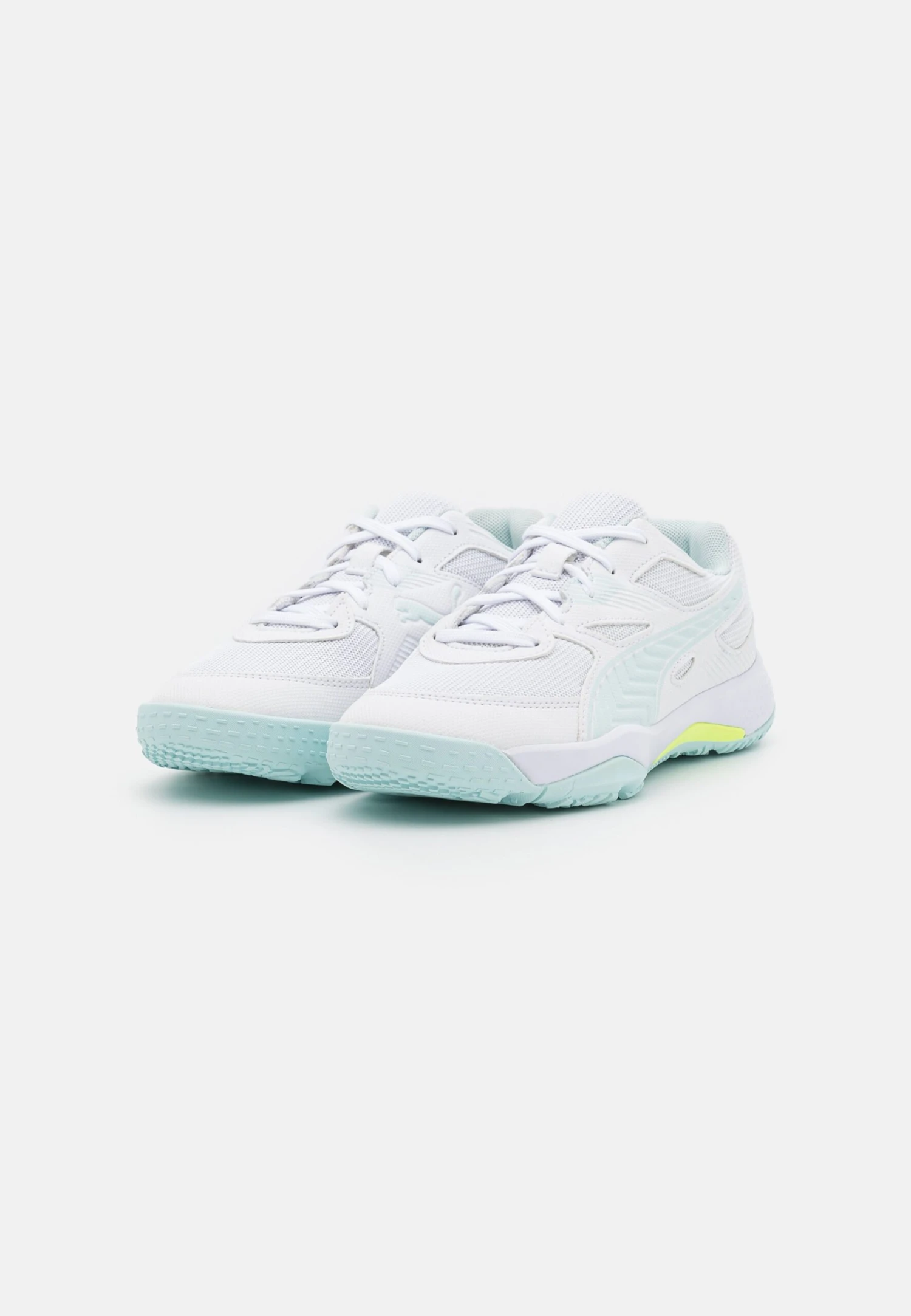 Puma Solarflash Jr Ii Unisex - Zapatillas De Balonmano - White/Nitro Blue/Fizzy Light 4 Puma Solarflash Jr Ii Unisex - Zapatillas De Balonmano - White/Nitro Blue/Fizzy Light - Imagen 2