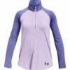 Under Armour Ua Tech Graphic 1/2 Zip - Camiseta De Manga Larga - Purple