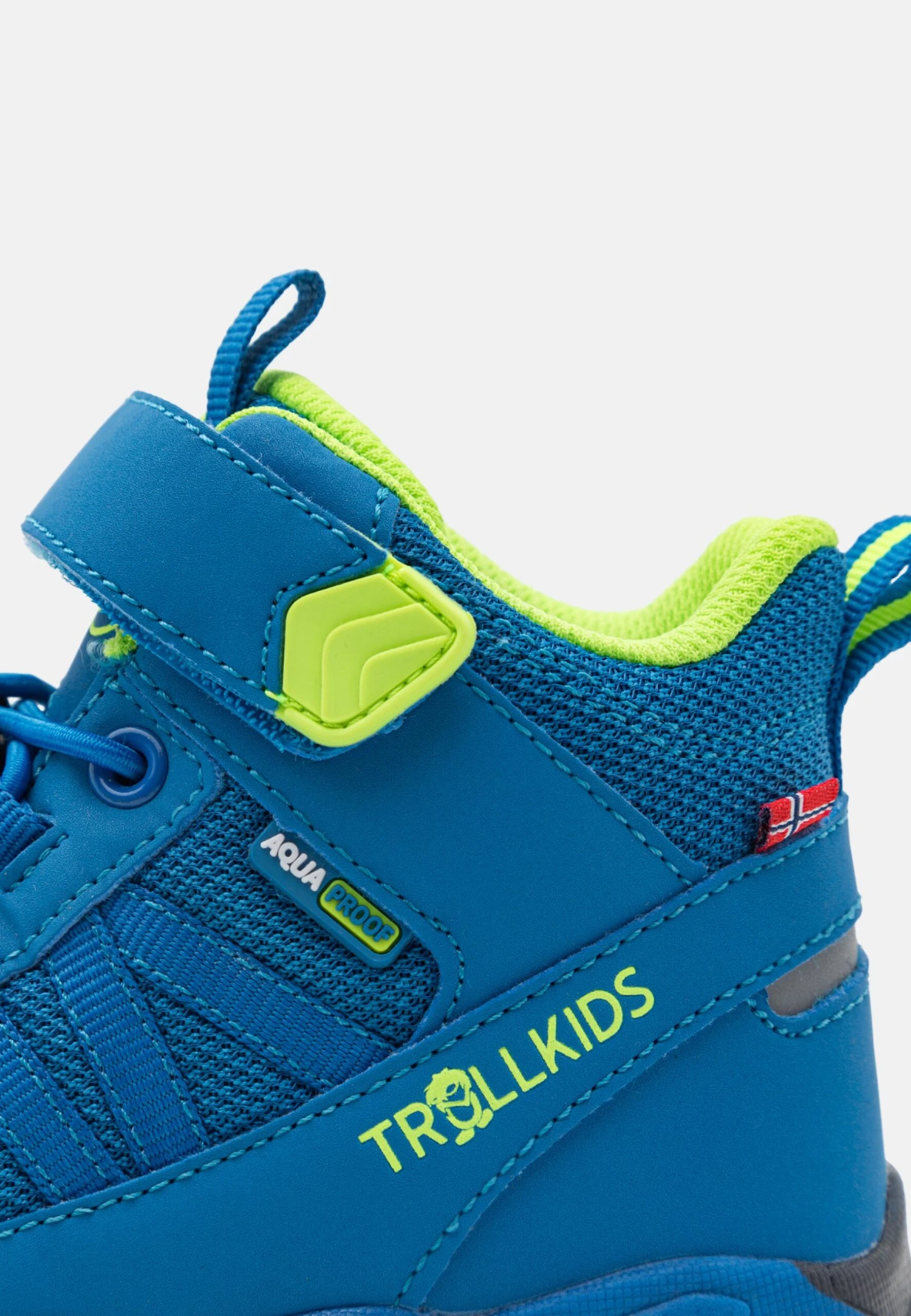 TROLLKIDS Kids Tronfjell Hiker Mid Unisex - Zapatillas De Senderismo - Medium Blue/Green 8 TROLLKIDS Kids Tronfjell Hiker Mid Unisex - Zapatillas De Senderismo - Medium Blue/Green - Imagen 6