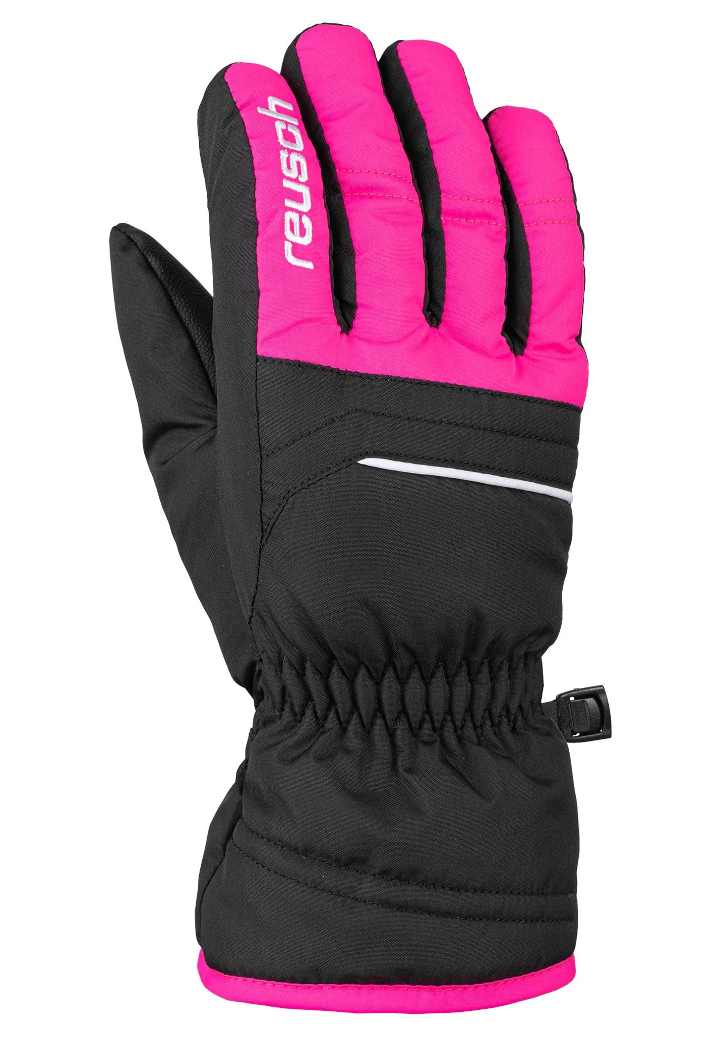 Reusch Alan Junior - Guantes - Black Pink Glo 4 Reusch Alan Junior - Guantes - Black Pink Glo - Imagen 2