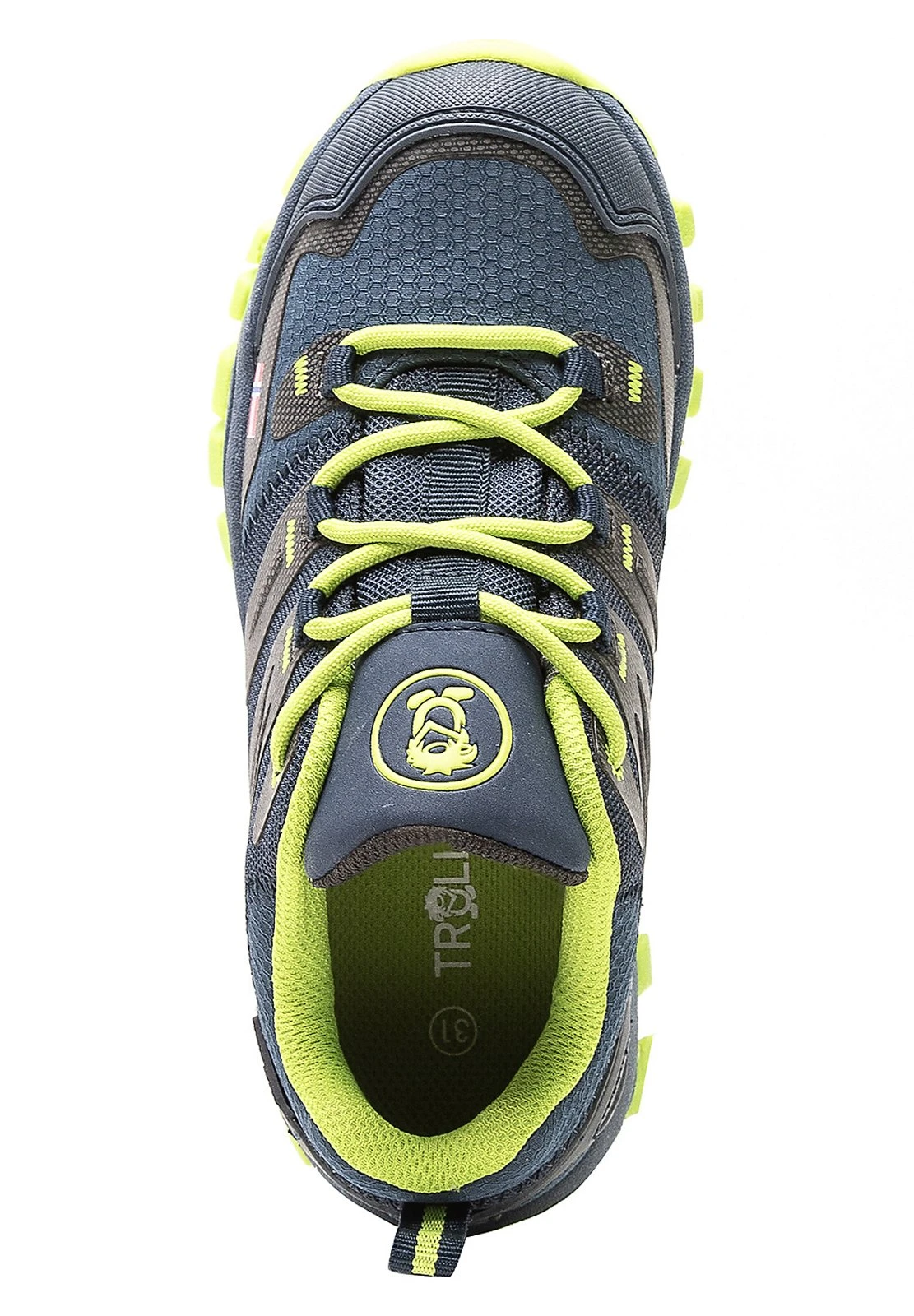 TROLLKIDS Kids Rondane Unisex - Zapatillas De Senderismo - Navy/Lime 4 TROLLKIDS Kids Rondane Unisex - Zapatillas De Senderismo - Navy/Lime - Imagen 2