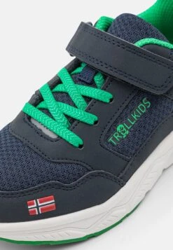 TROLLKIDS Kids Haugesund Unisex - Zapatillas De Entrenamiento - Navy/Green -Tienda De Moda Juvenil faf7c5afa0f4472c810b859a2693377d
